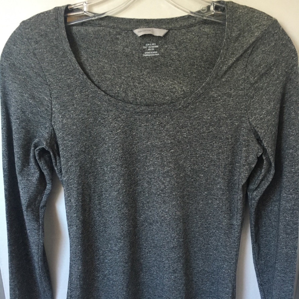 H&M Long Sleeve Cotton T-shirt